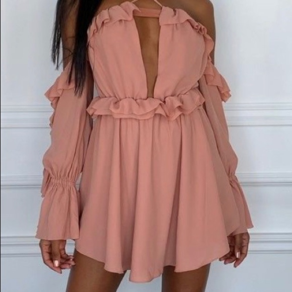 House of CB Blush Serenity Dress Size L